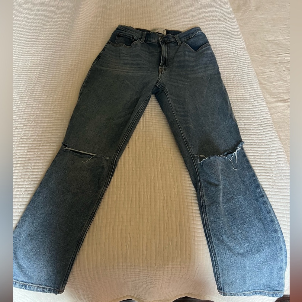Abercrombie 90’s straight super high rise